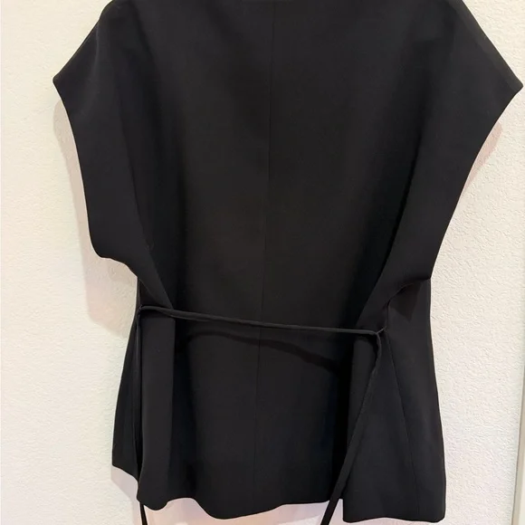 NWT Zara belted vest or crossover over blouse - Picture 4 of 6